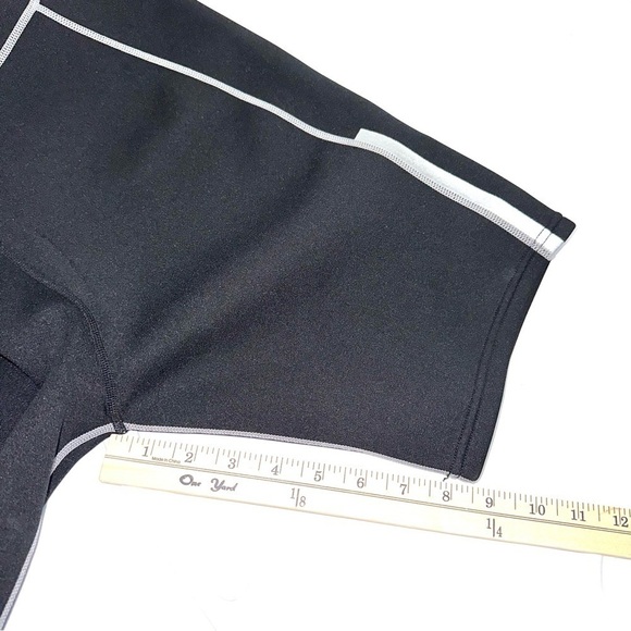 SaunaTek Women's XXL Black Neoprene Shorts Workout Sweat Shorts Activewear - Picture 5 of 9